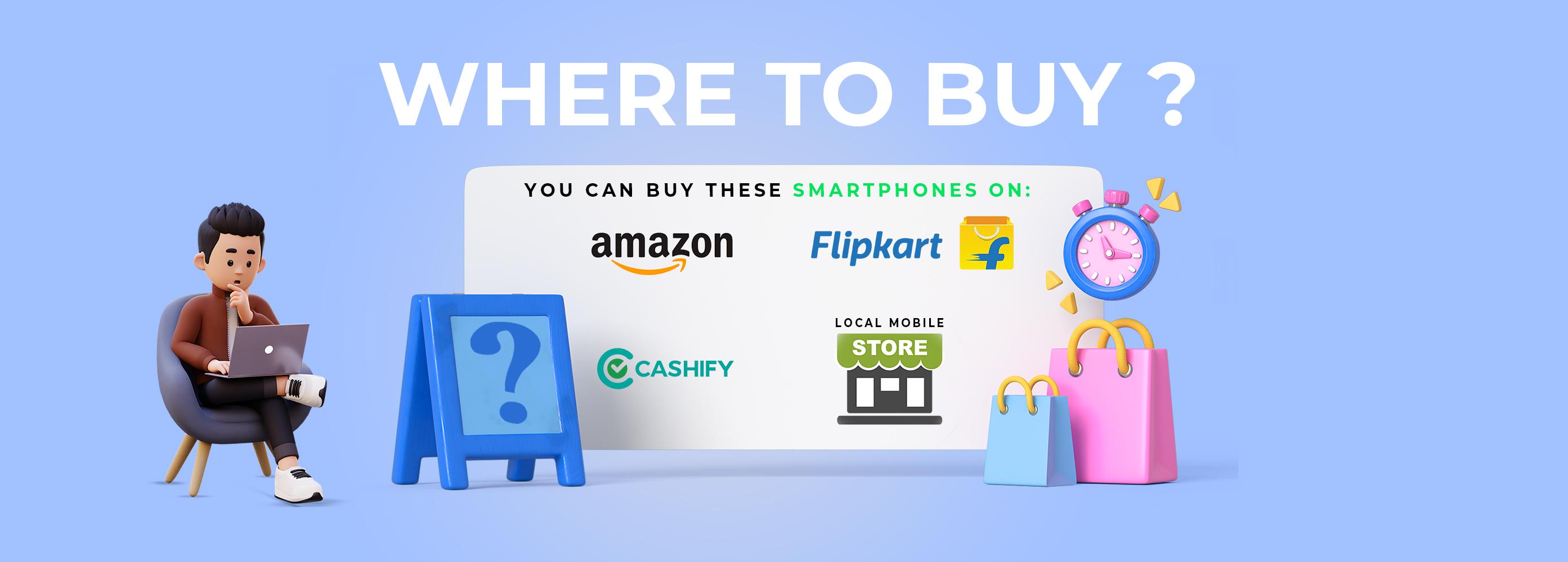 Where to Buy Smartphones Under ₹20,000 in 2025 - Top Stores and Websites Best Places to Buy Smartphones Under ₹20,000 in India - Amazon, Flipkart, and More